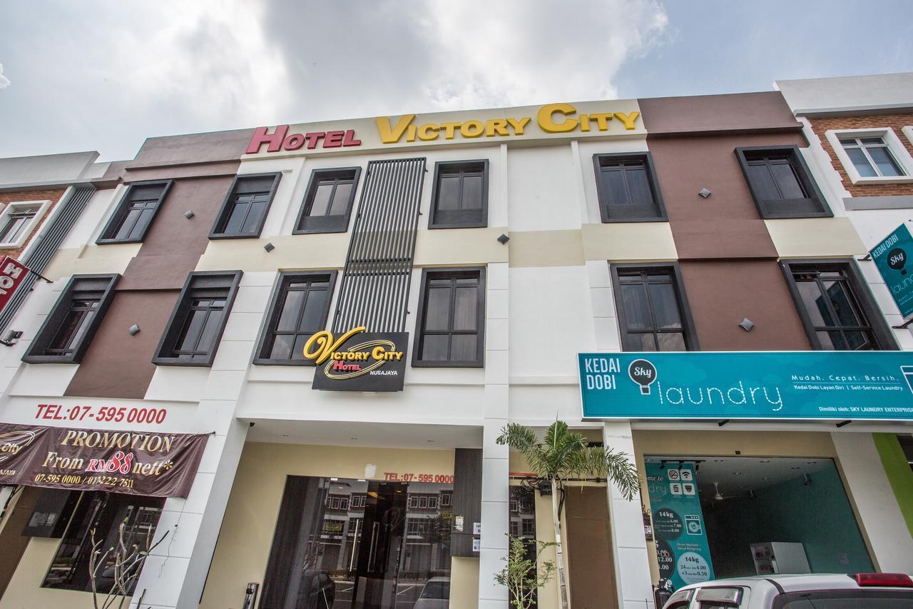 Hotel Zamburger Victory City Johor Bahru Exterior foto