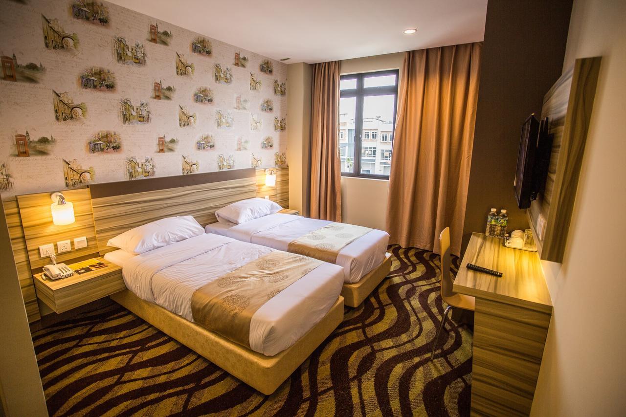 Hotel Zamburger Victory City Johor Bahru Zimmer foto